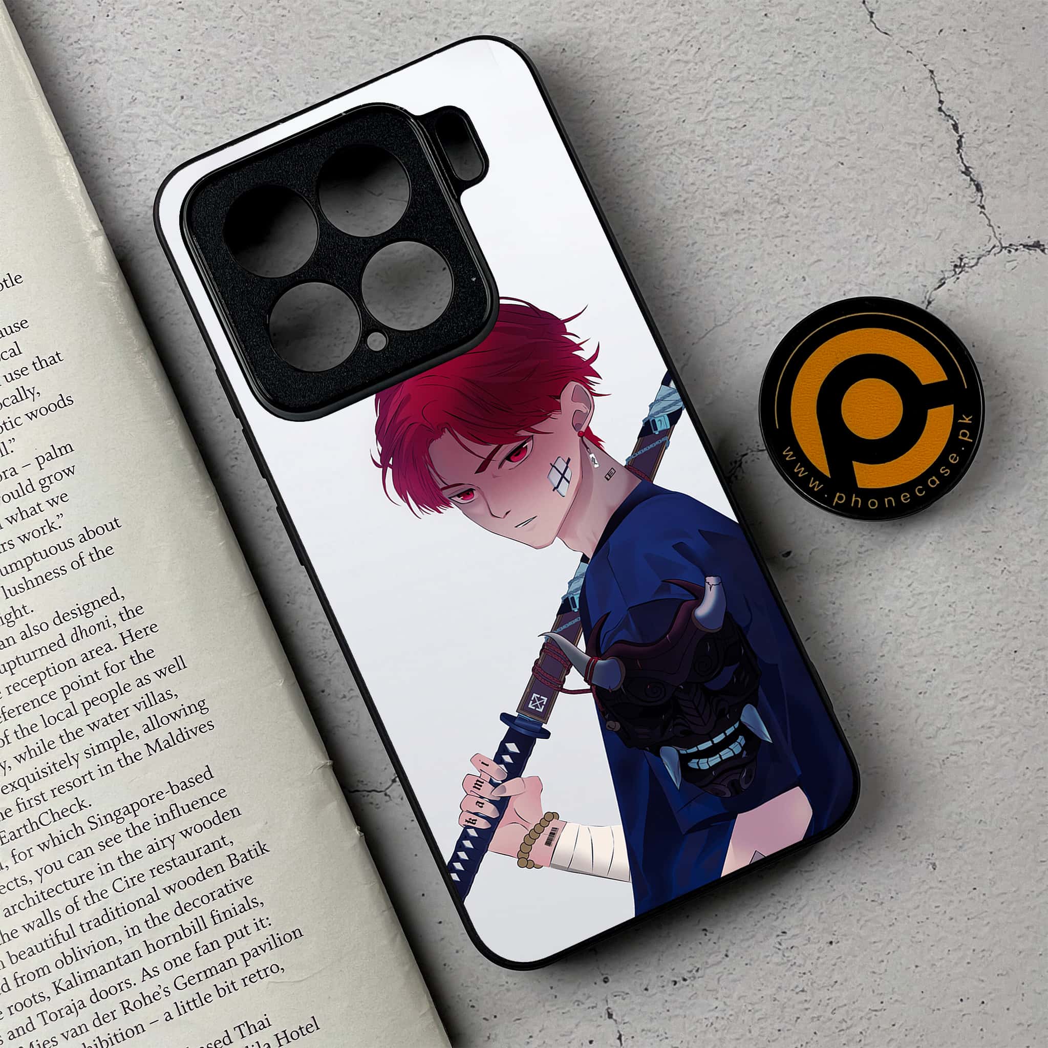 Xiaomi 15 - Anime Series - Premium Metal Printed soft Bumper shock Proof Case