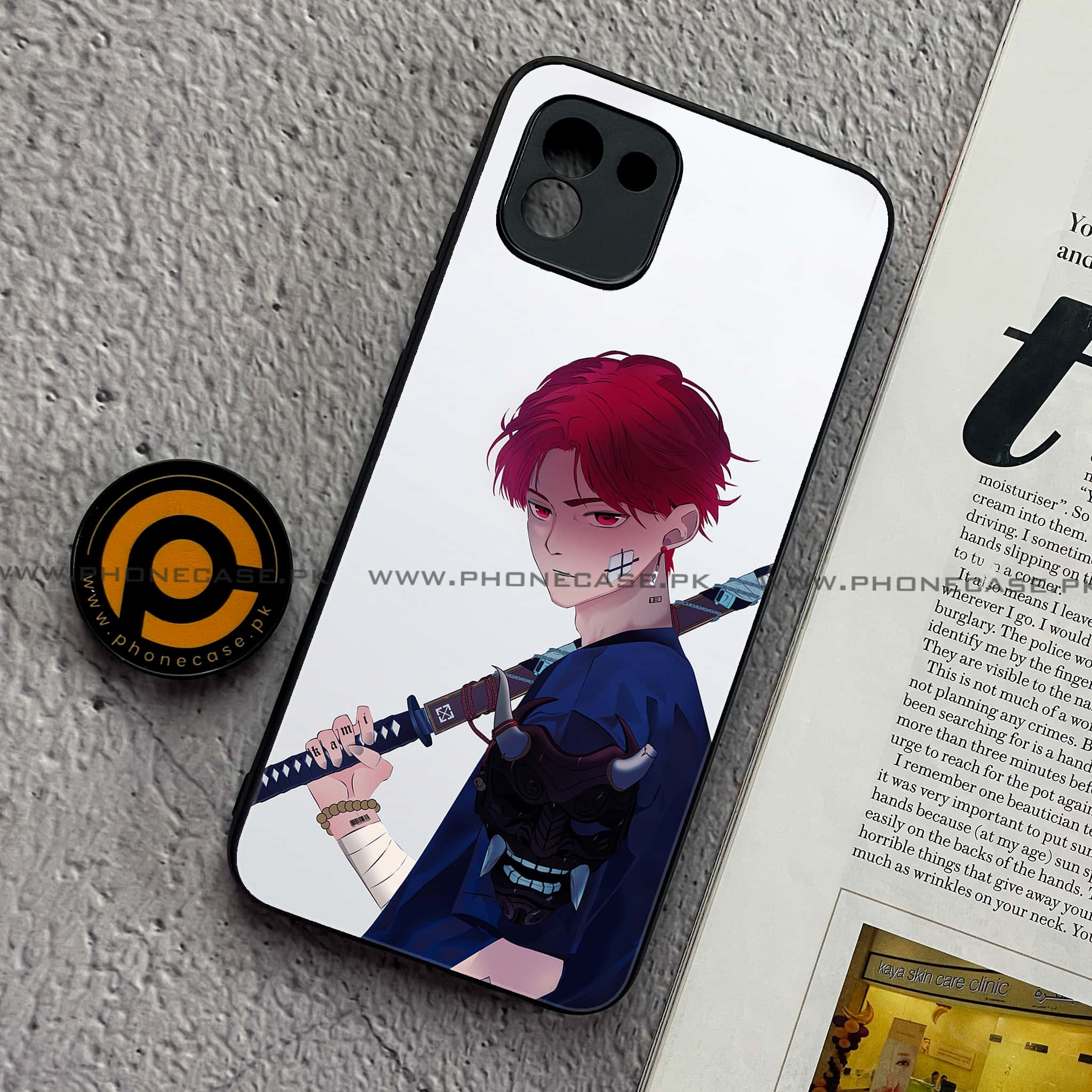 Samsung Galaxy A03 - Anime Series - Premium Printed Glass soft Bumper shock Proof Case