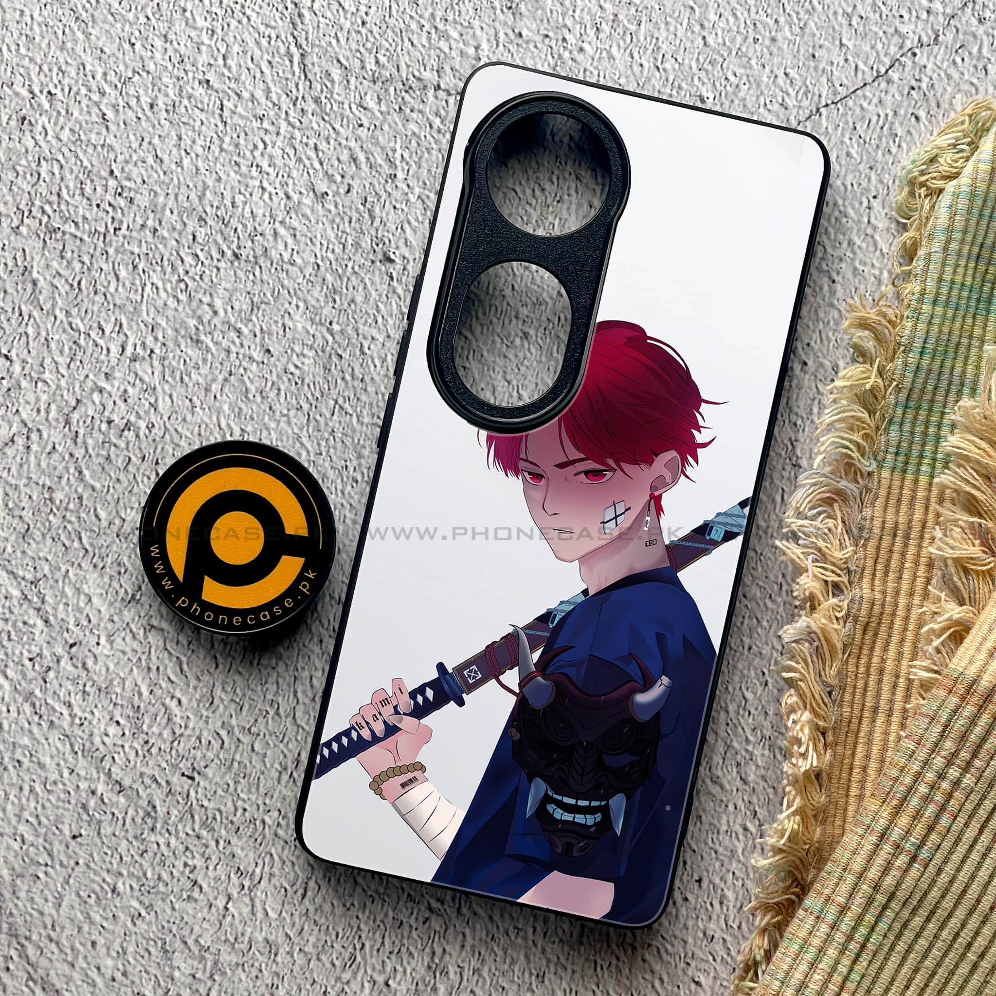 Vivo V40 Pro - Anime Series - Premium Metal Printed soft Bumper shock Proof Case