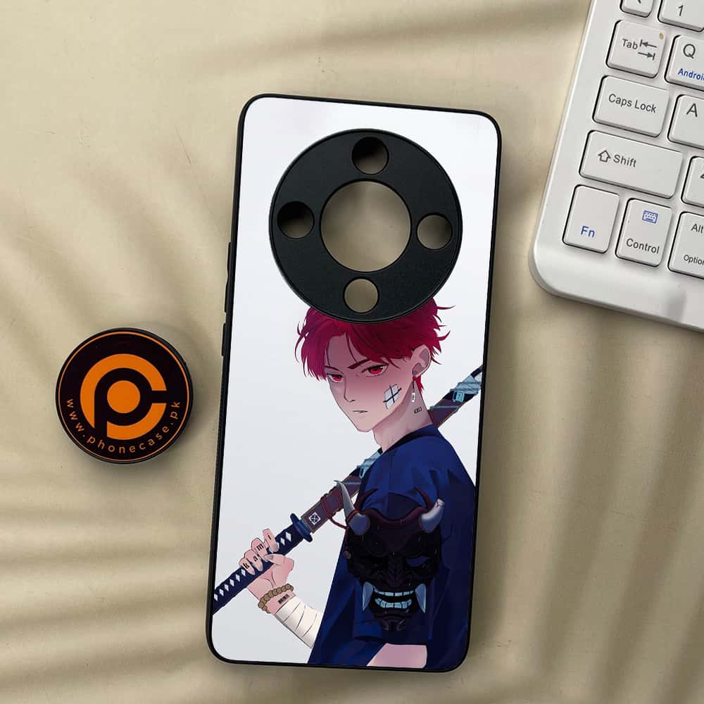 HONOR X9b 5G - Anime Series - Premium Metal  Printed soft Bumper shock Proof Case