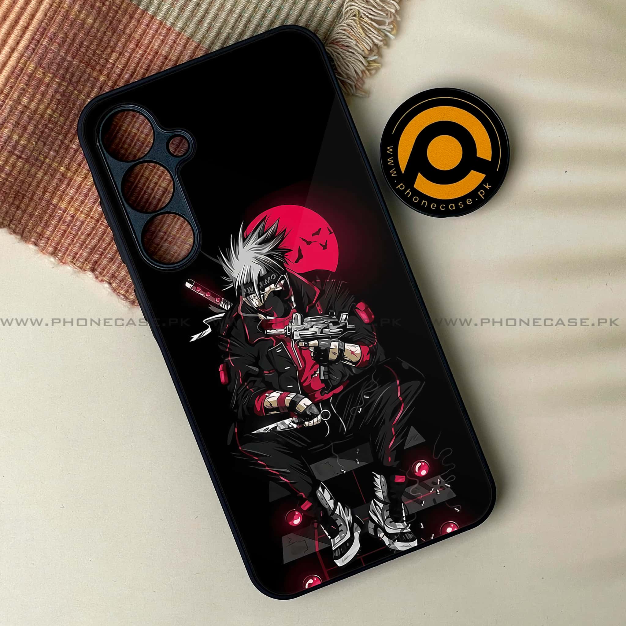 Samsung Galaxy A25 - Anime Series - Premium Printed Glass soft Bumper shock Proof Case
