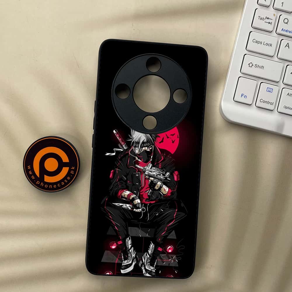 HONOR X9b 5G - Anime Series - Premium Metal  Printed soft Bumper shock Proof Case