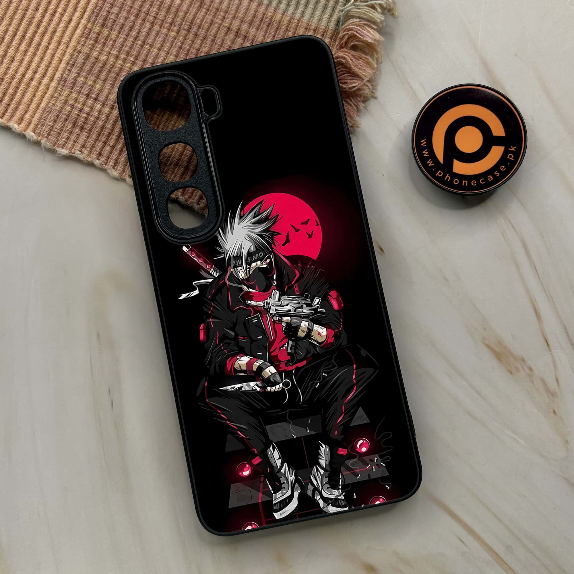 Vivo Y400 - Anime Series - Premium Metal Printed soft Bumper shock Proof Case