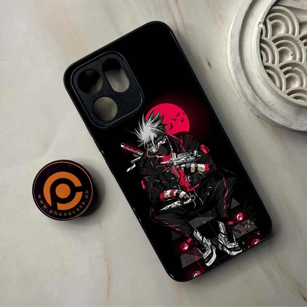 Oppo Reno 14F - Anime Series - Premium Metal Printed Soft Bumper Shockproof Case