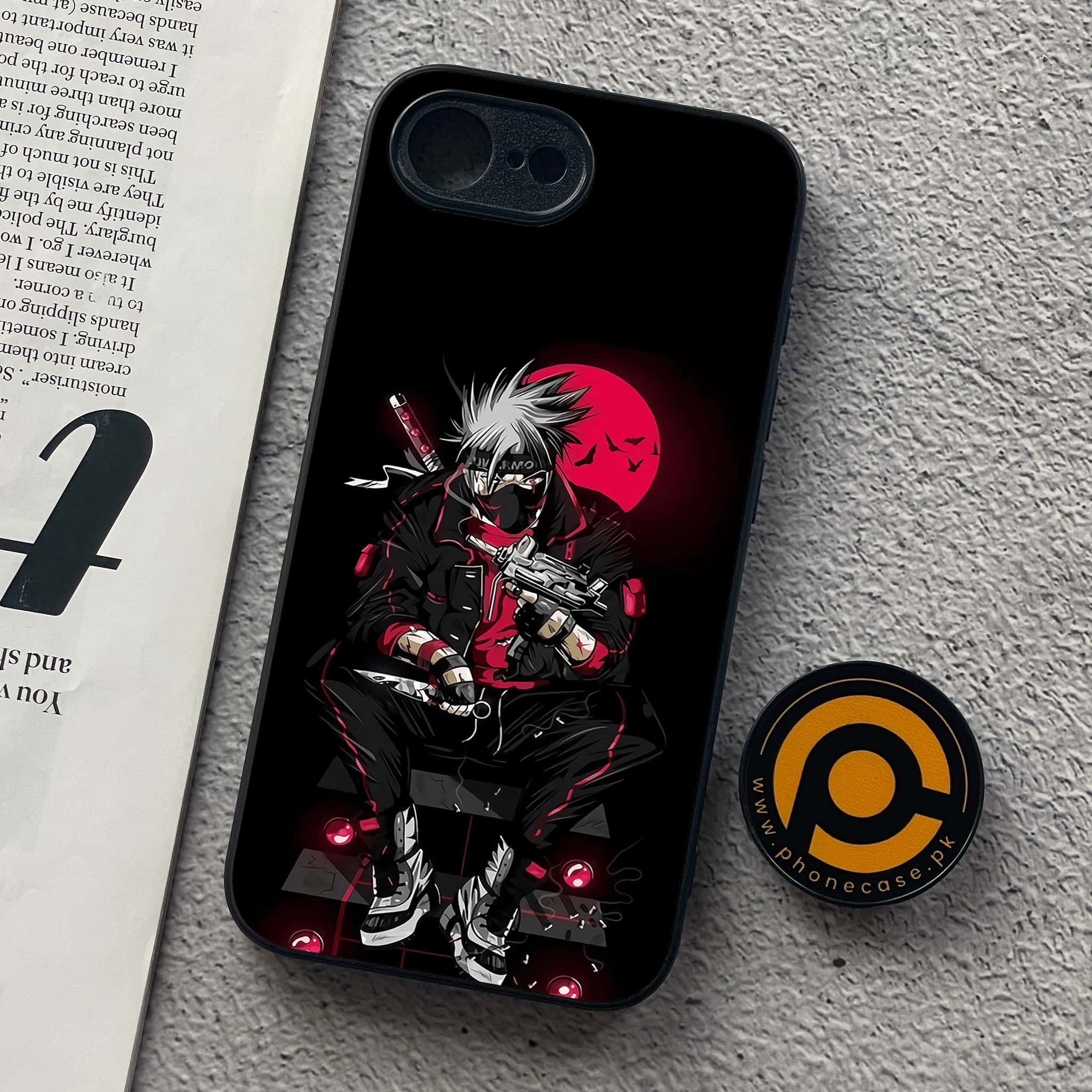 iPhone 16e - Anime Series - Premium Metal  Printed soft Bumper shock Proof Case