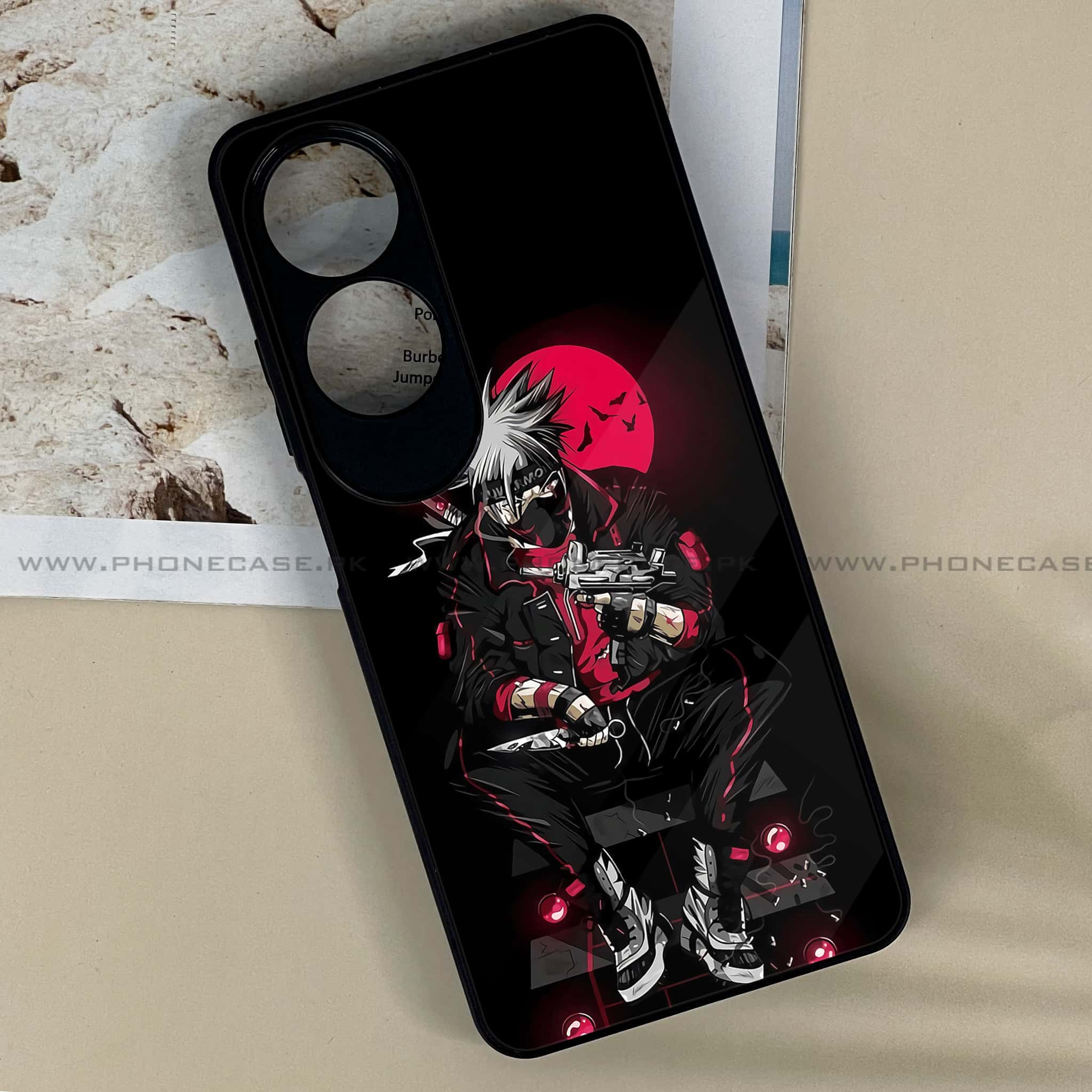 Oppo A60 - Anime Series - Premium Printed Metal soft Bumper shock Proof Case