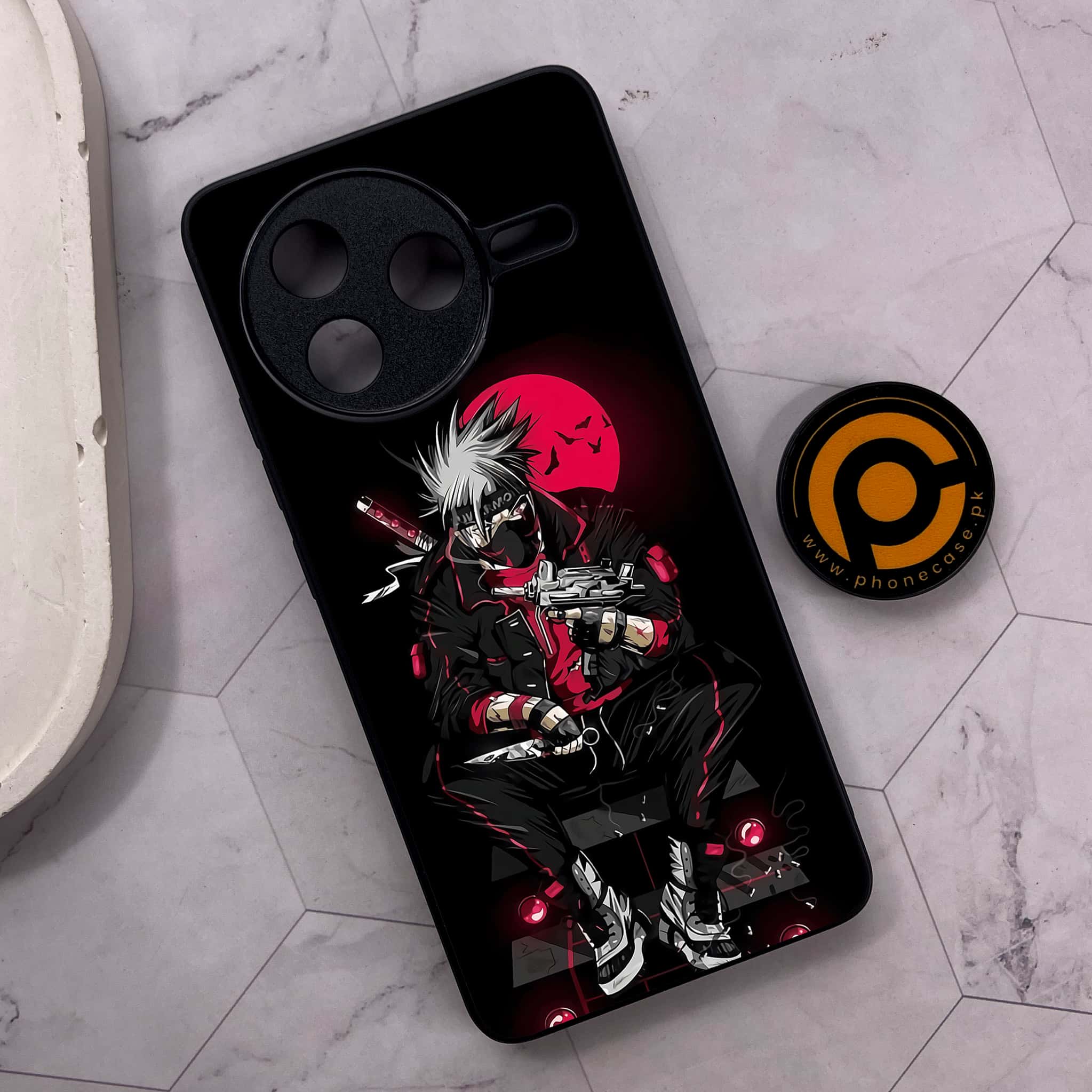 Xiaomi Poco F7 Pro 5G - Anime Series - Premium Metal Printed soft Bumper shock Proof Case