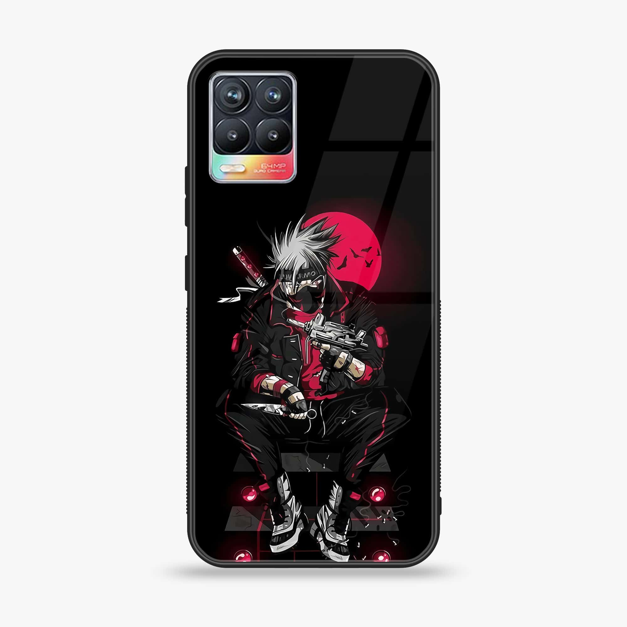 Realme 8 Pro - Anime Series - Premium Printed Glass soft Bumper shock Proof Case