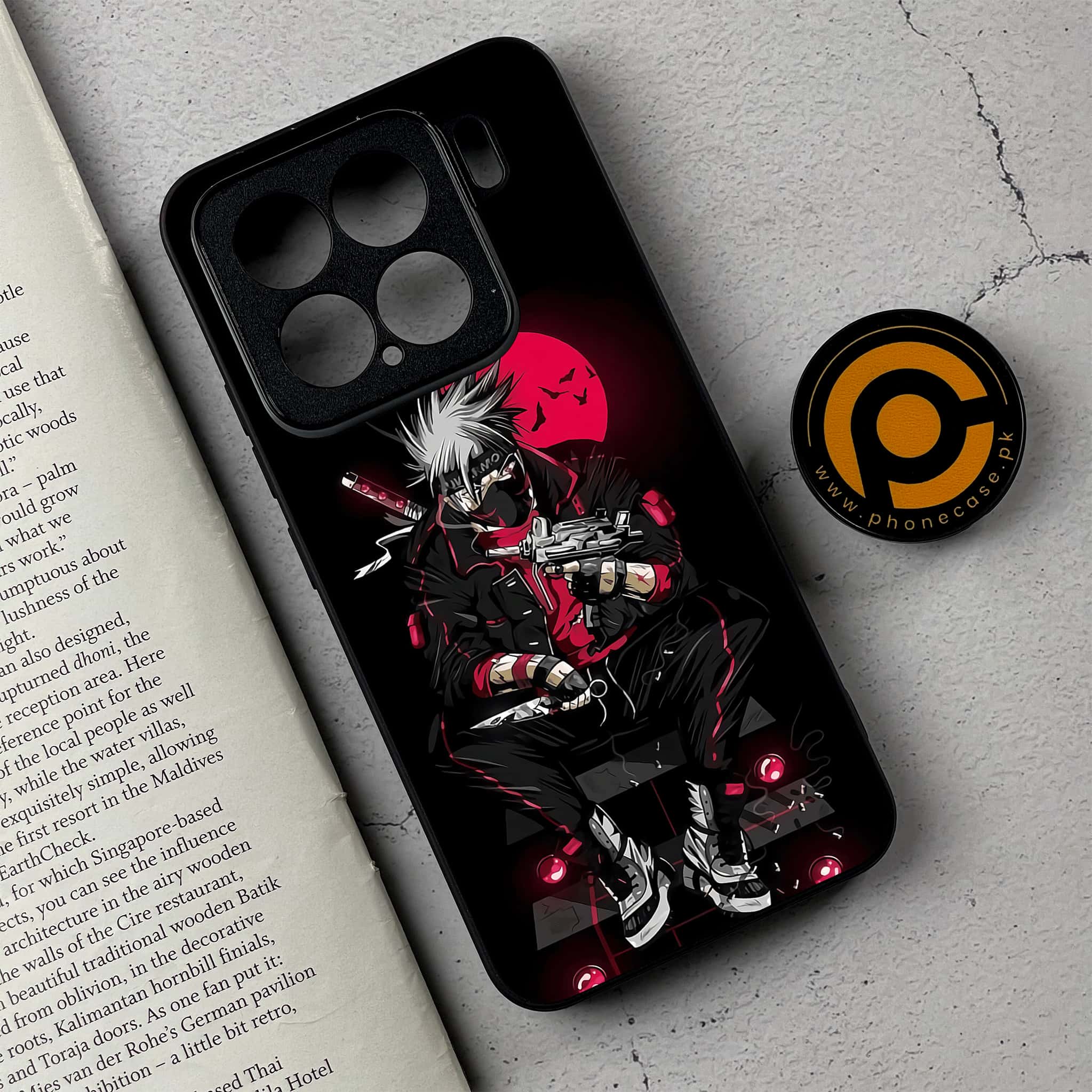 Xiaomi 15 - Anime Series - Premium Metal Printed soft Bumper shock Proof Case