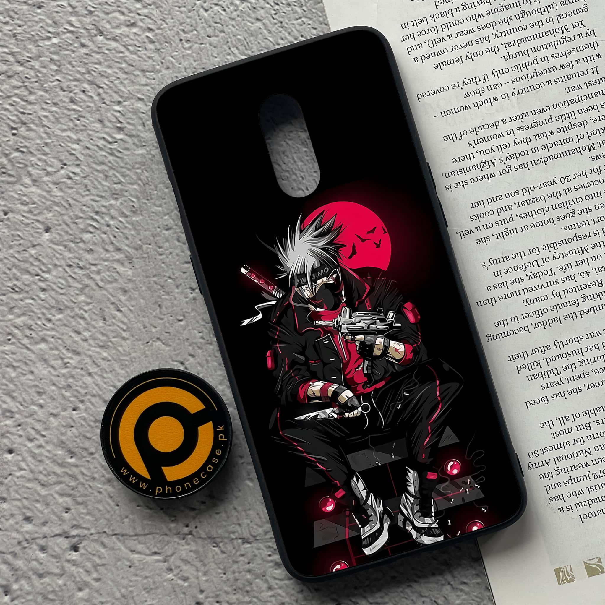 OnePlus 7 - Anime Series - Premium Printed Glass soft Bumper shock Proof Case