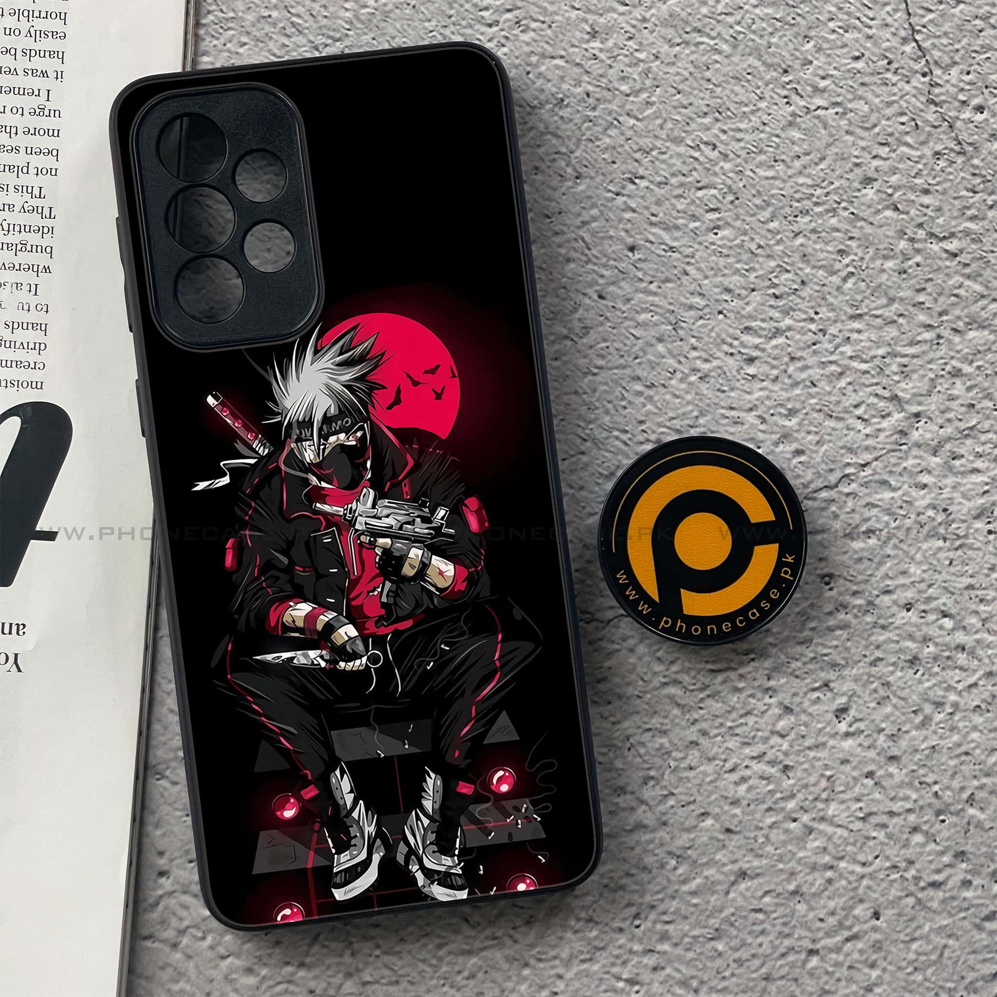 Samsung Galaxy A33- Anime Series - Premium Printed Glass soft Bumper shock Proof Case