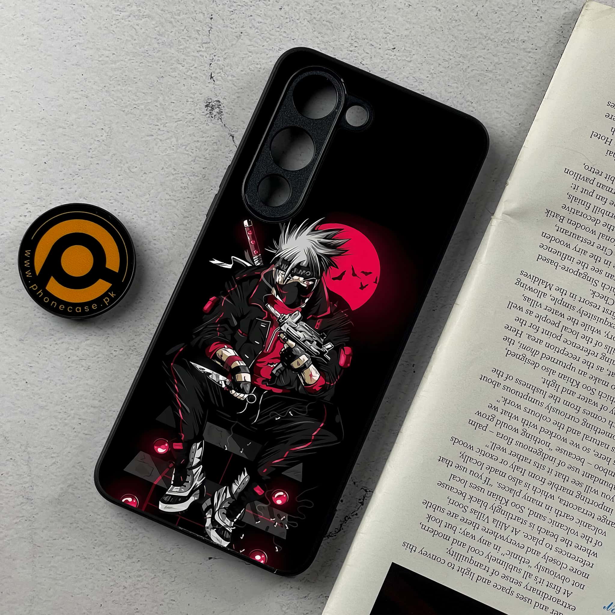 Vivo Y04 - Anime Series - Premium Metal Printed Soft Bumper Shockproof Case