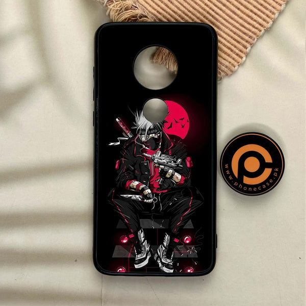 Moto G7 - Anime Design 9  - Premium Printed Glass soft Bumper shock Proof Case CS-33304