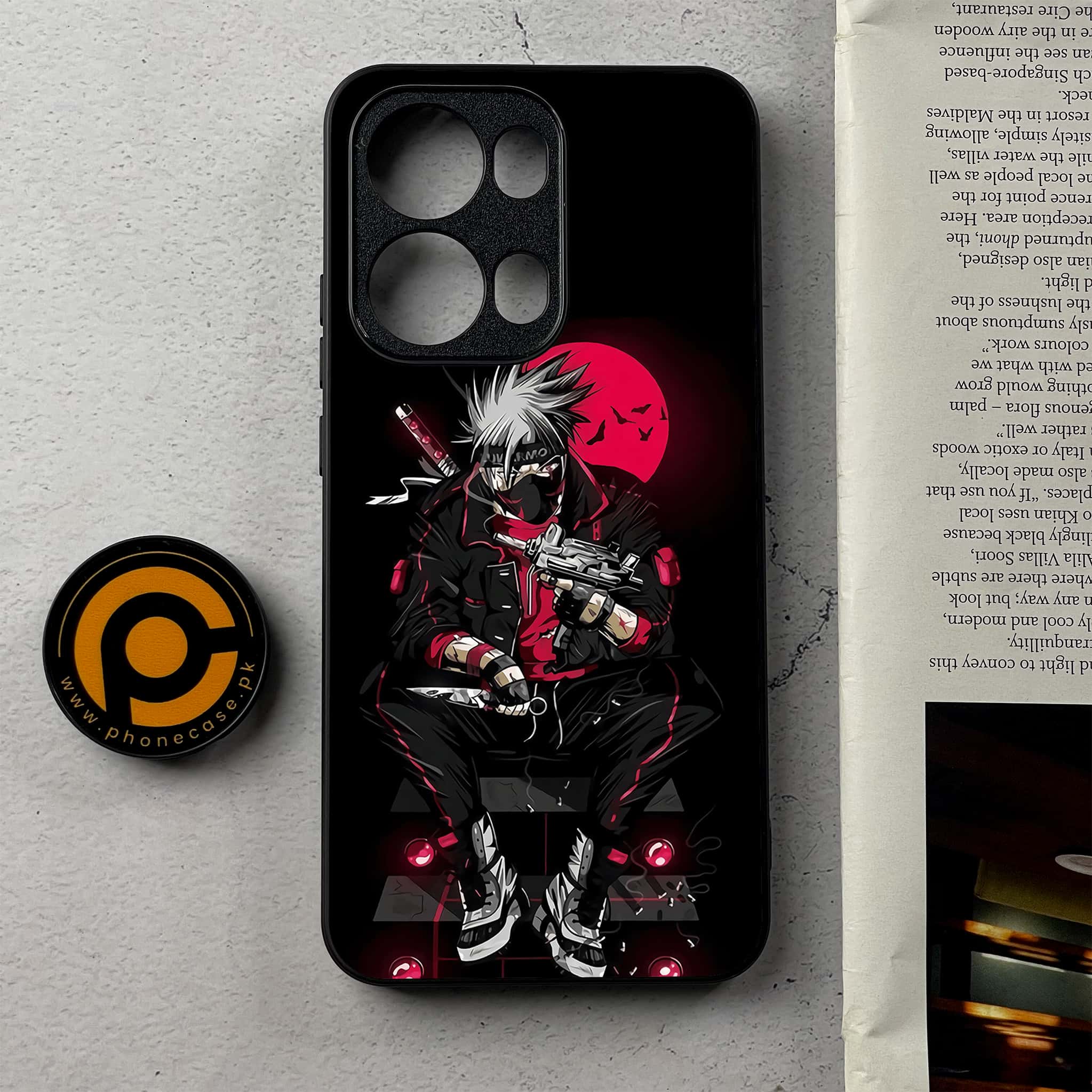 Oppo Reno 13 Pro - Anime Series - Premium Metal Printed Soft Bumper Shockproof Case