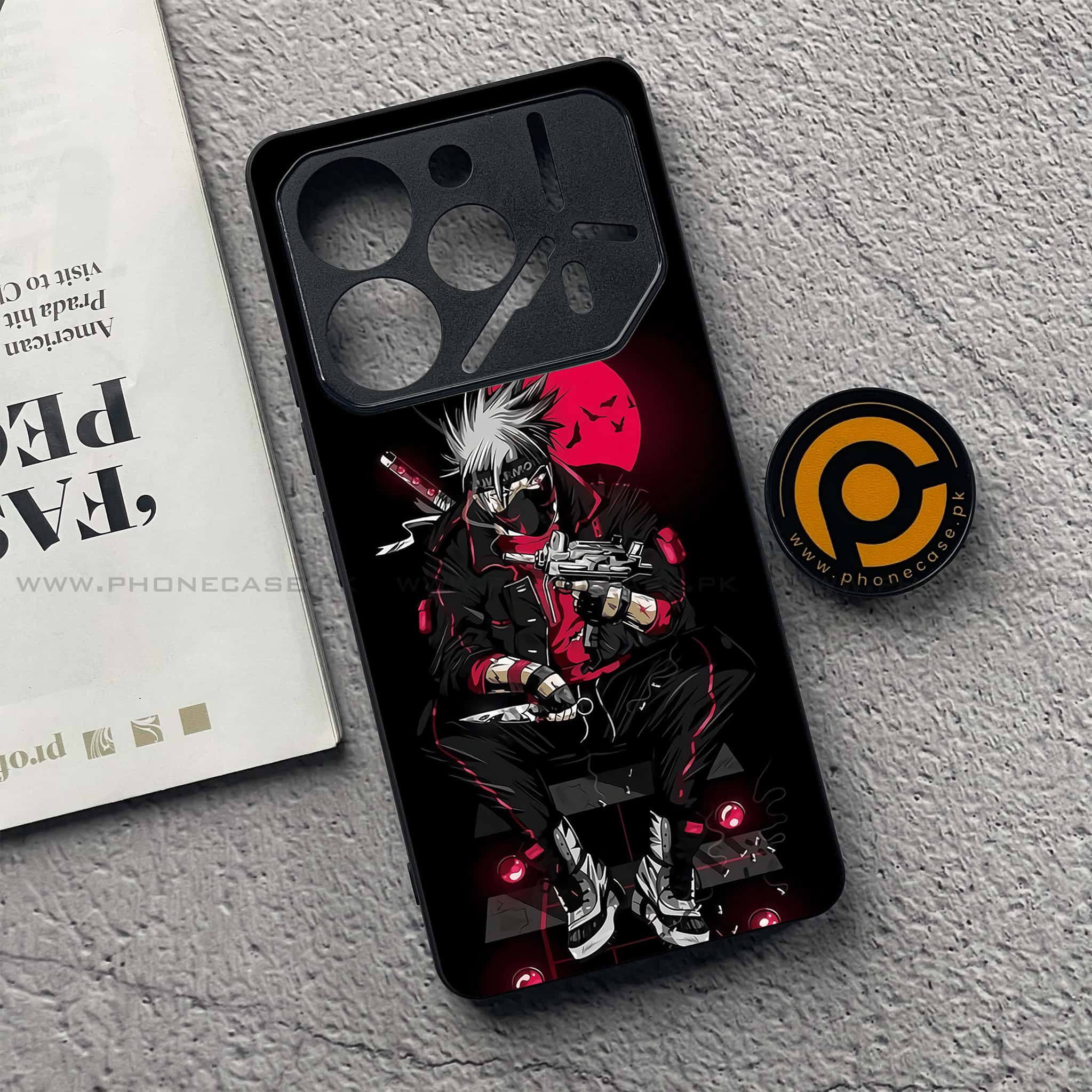 Tecno Pova 6 Pro - Anime Series - Premium Printed Glass soft Bumper shock Proof Case