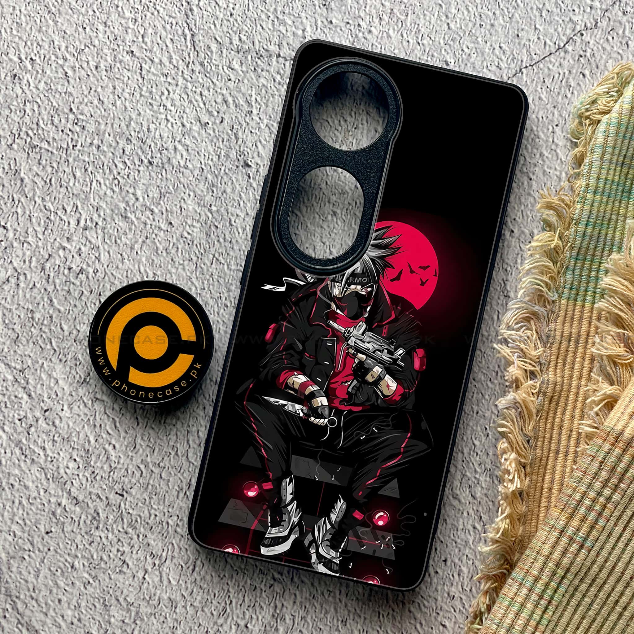 Vivo V40 Pro - Anime Series - Premium Metal Printed soft Bumper shock Proof Case