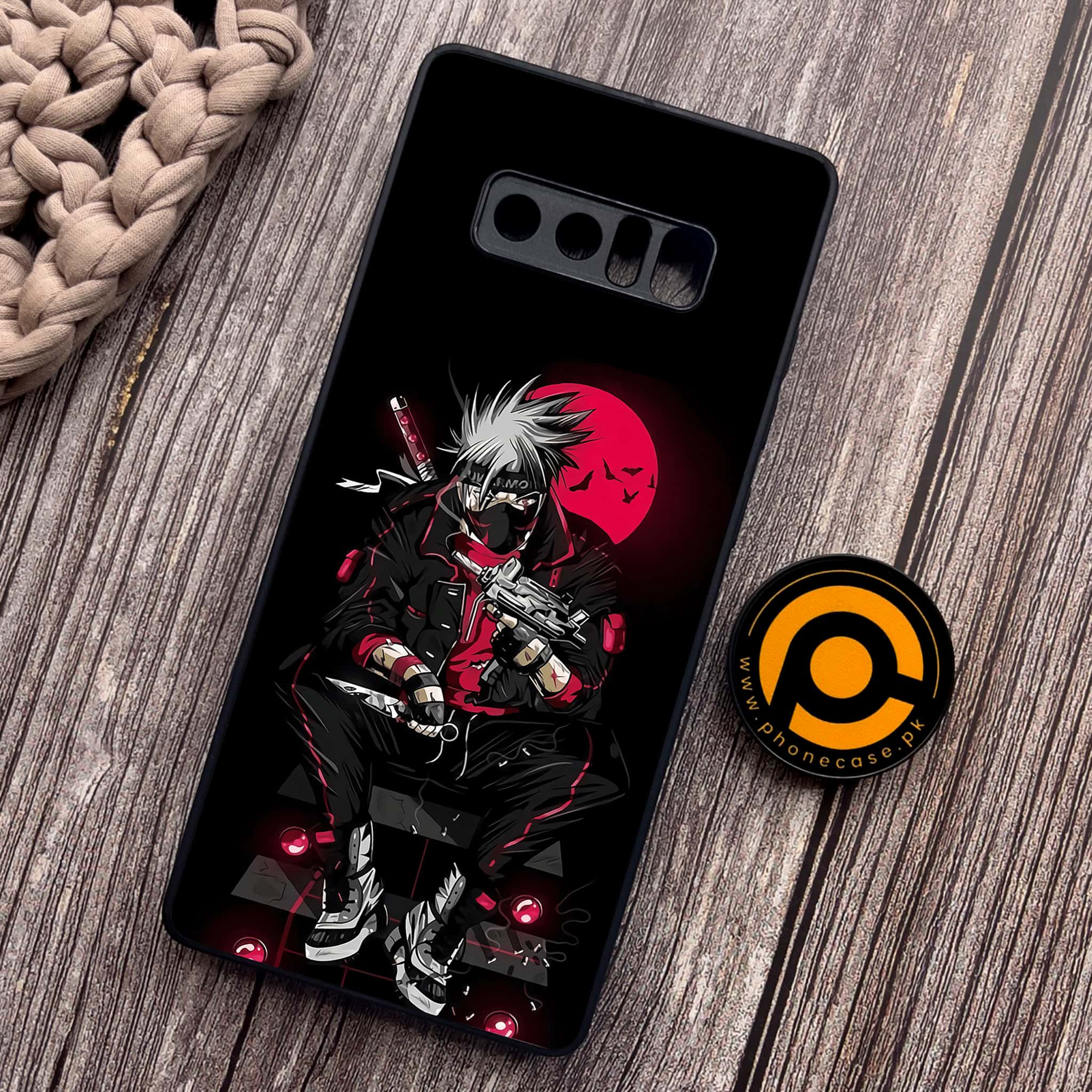 Samsung Galaxy Note 8 - Anime Series - Premium Metal Printed soft Bumper shock Proof Case