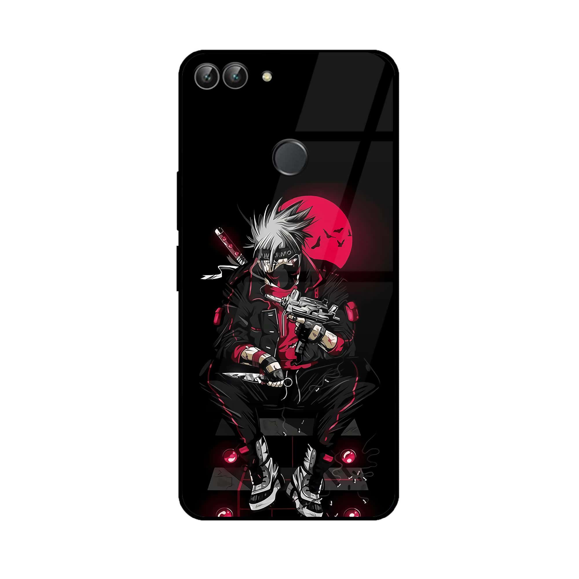 Huawei P Smart - Anime Series - Premium Printed Glass soft Bumper shock Proof Case