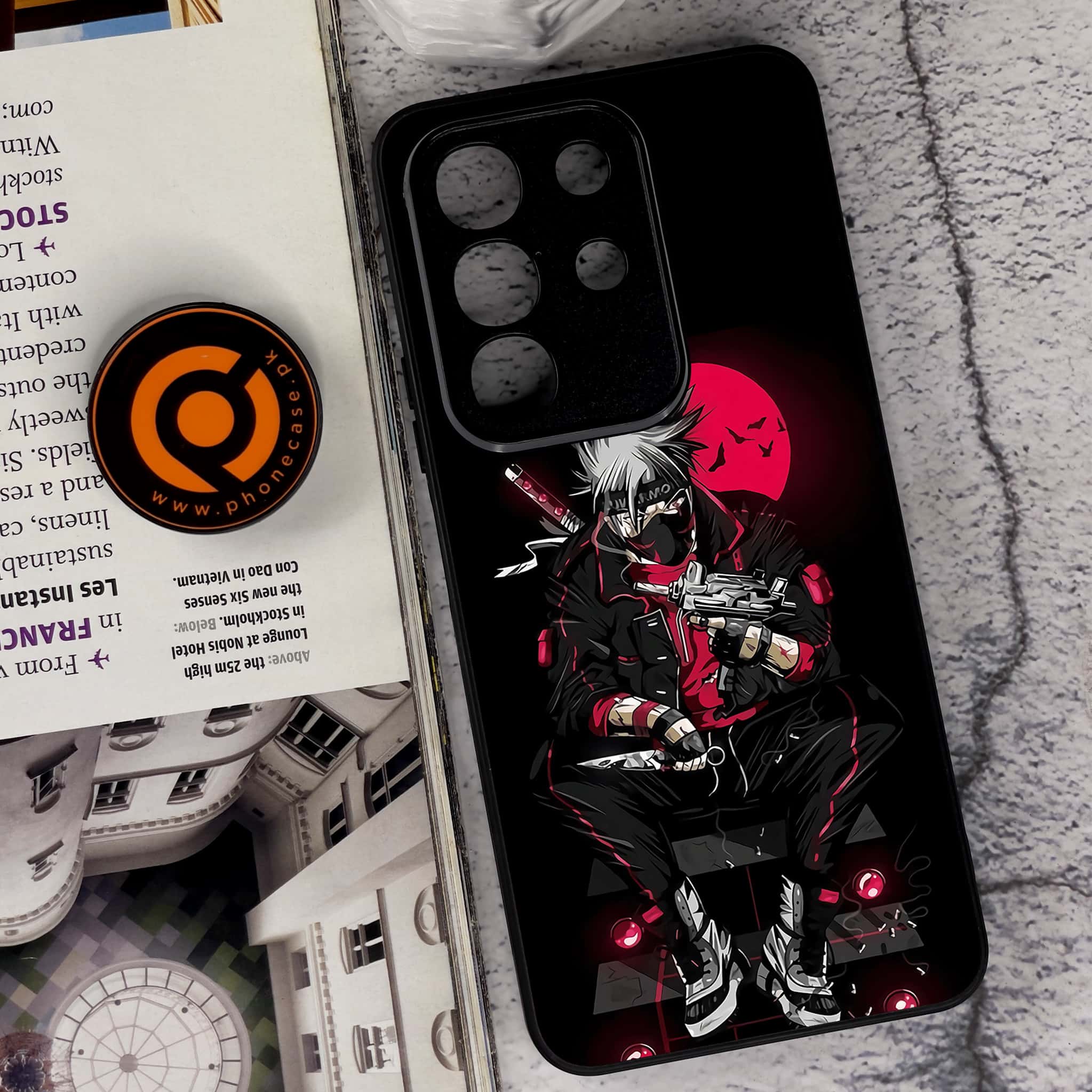 Vivo Y29 4G - Anime Series - Premium Metal Printed soft Bumper Shock Proof Case