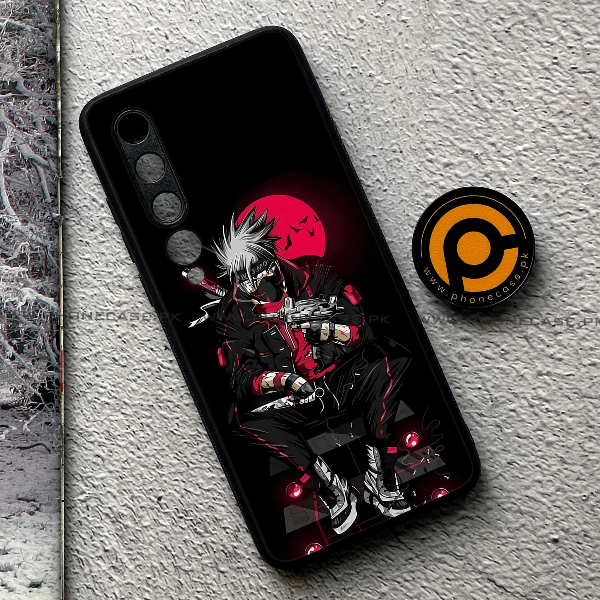 Xiaomi Mi 10 - Anime Series - Premium Printed Glass soft Bumper shock Proof Case