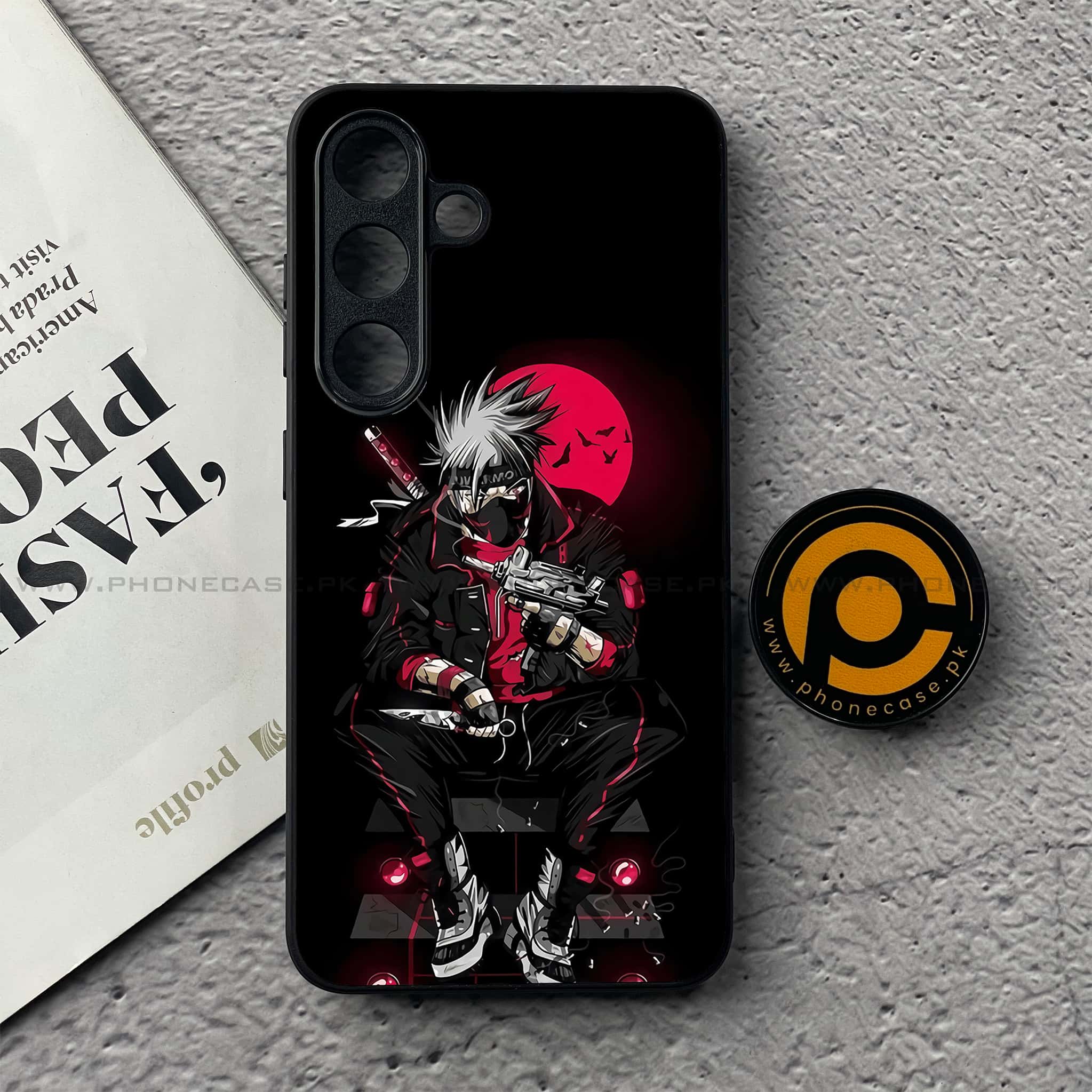 Samsung Galaxy S25 FE - Anime Series - Premium Metal Printed soft Bumper shock Proof Case