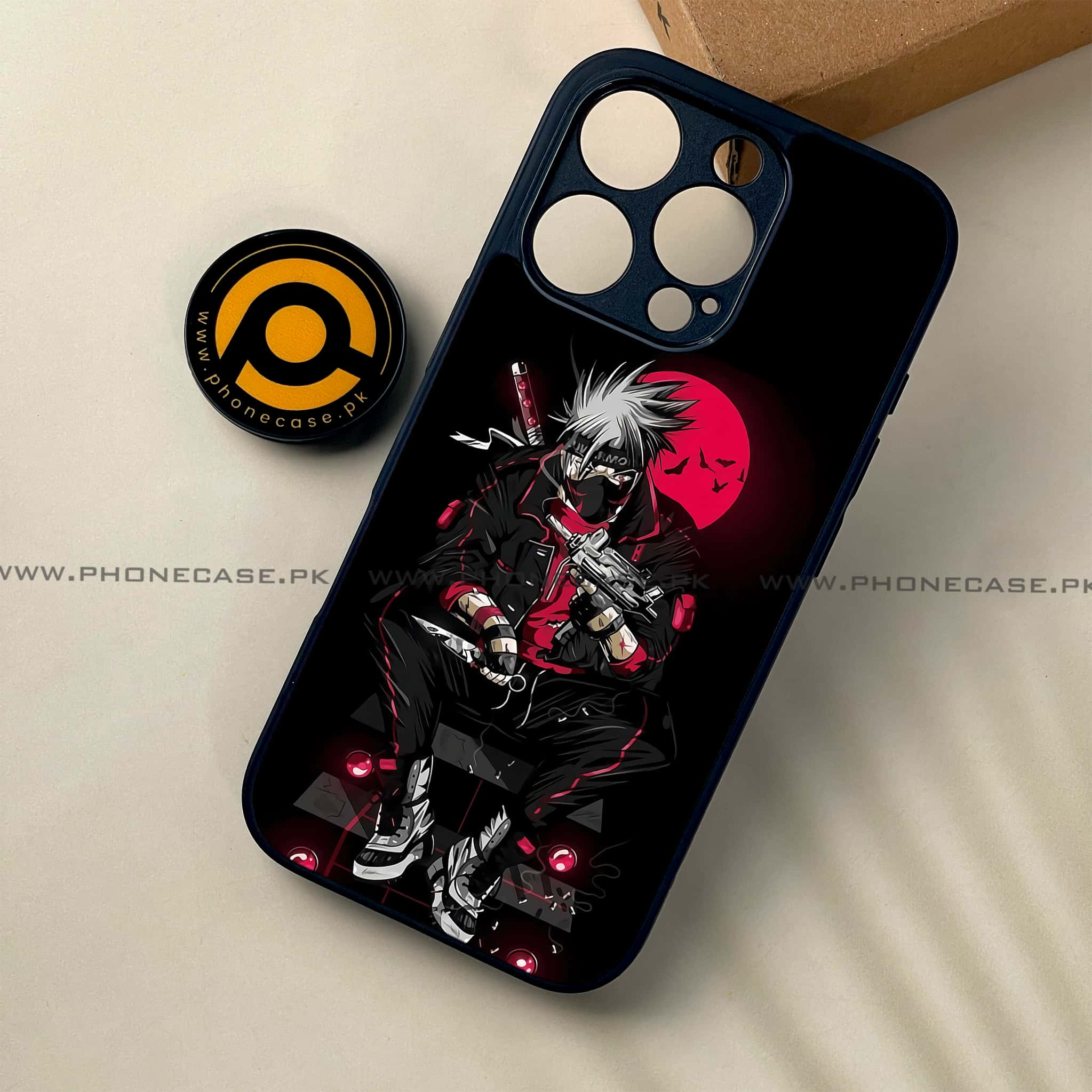 iPhone 16 Pro - Anime Series - Premium Printed Glass soft Bumper shock Proof Case