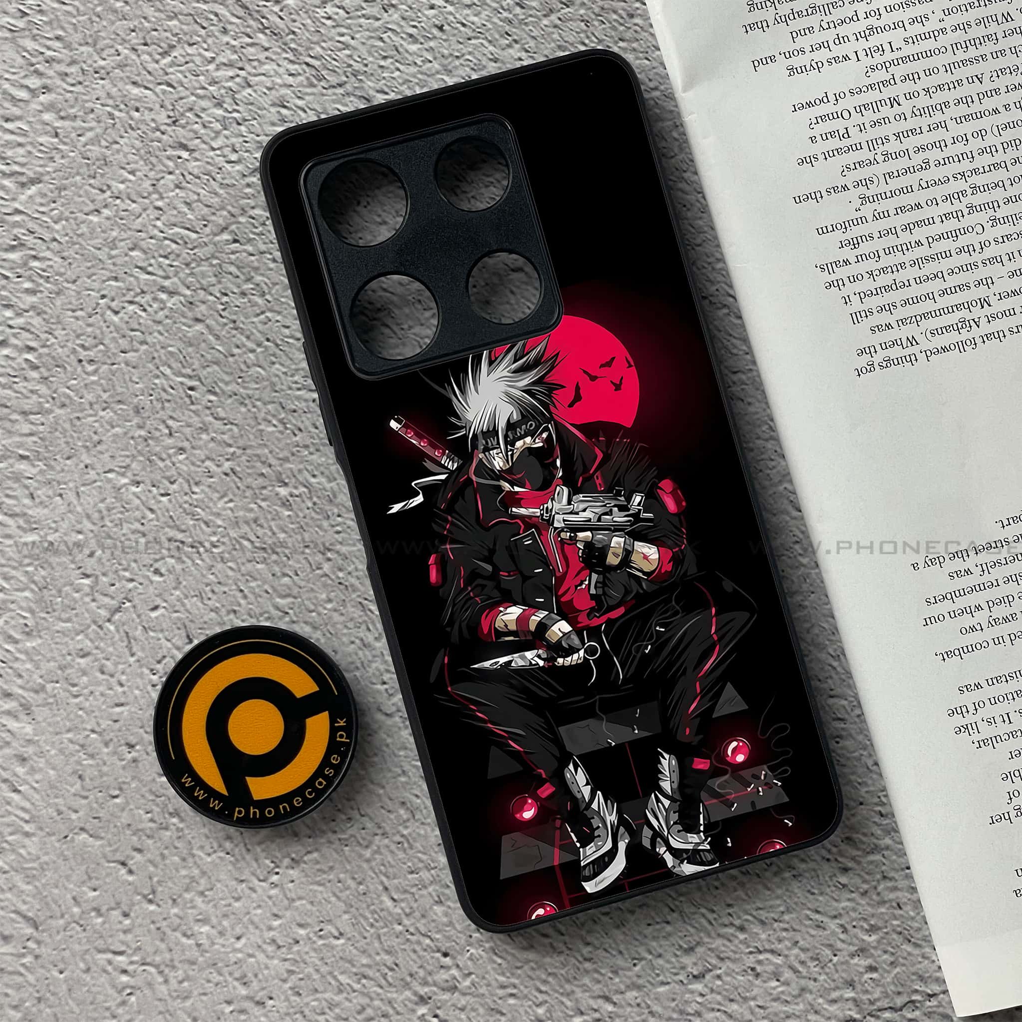 Infinix Note 30 Pro - Anime Series - Premium Metal Printed soft Bumper shock Proof Case