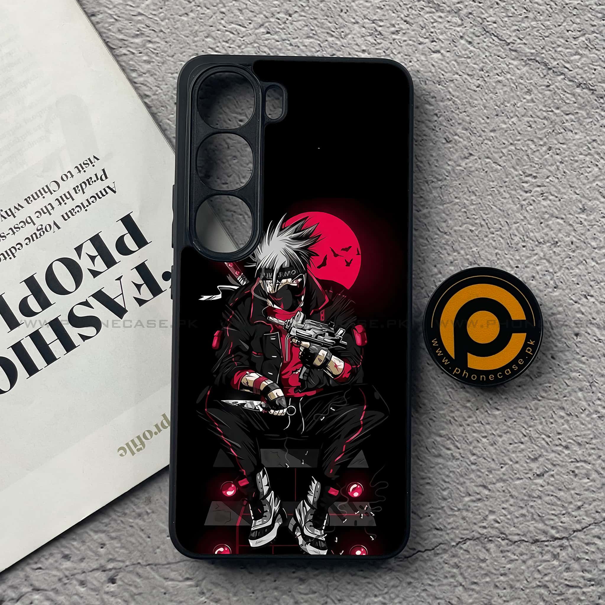 Vivo V40 Lite (IDN) - Anime Series - Premium Metal Printed soft Bumper Shock Proof Case