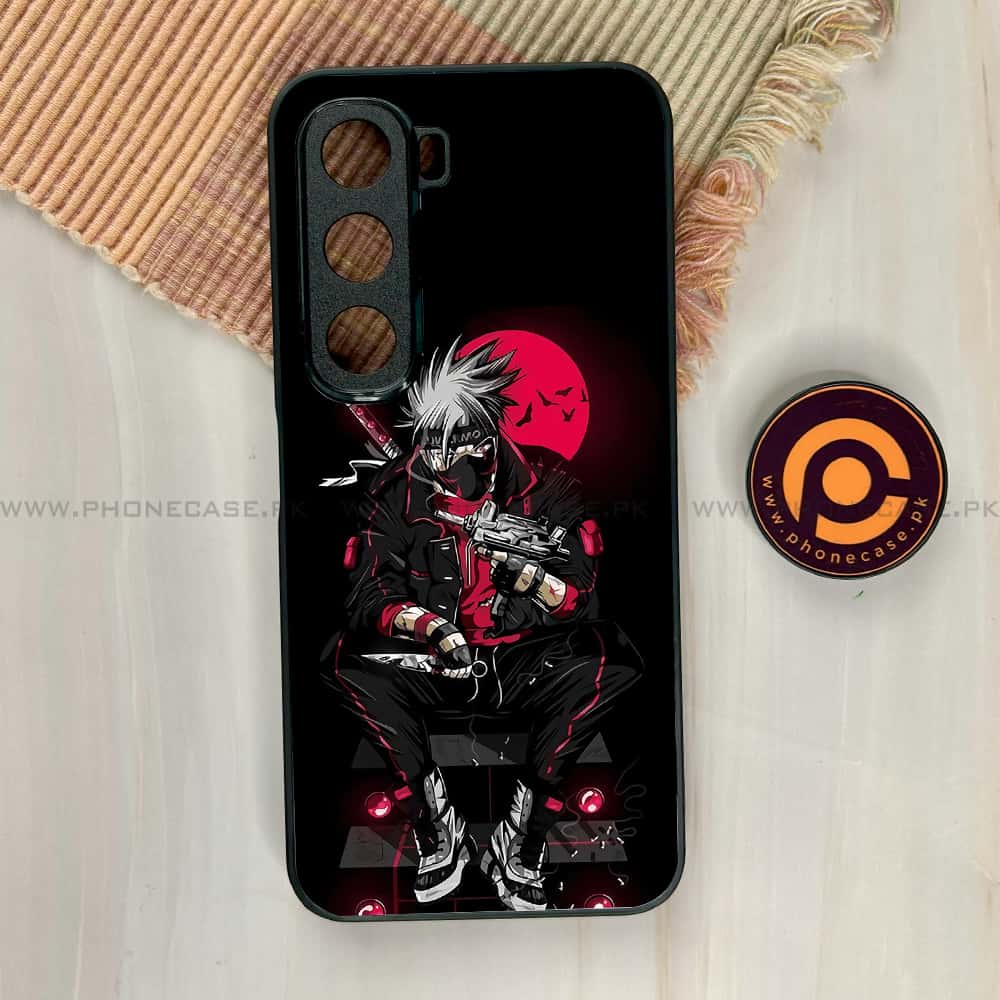 Infinix Hot 60i - Anime Series - Premium Metal Printed soft Bumper shock Proof Case