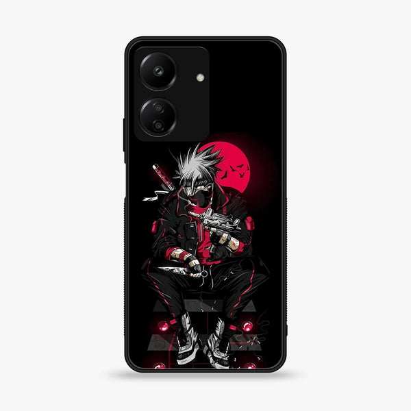 Xiaomi Poco C65 - Anime Design 9 - Premium Printed Glass soft Bumper shock Proof Case CS-14662