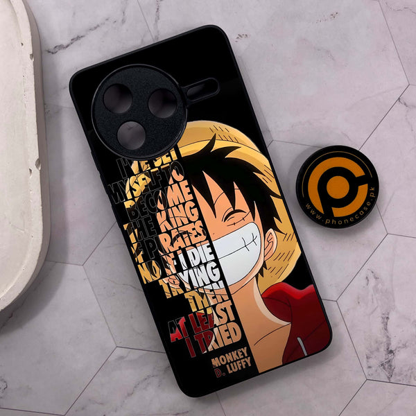 Xiaomi Poco F7 Pro 5G - Anime - Premium Metal Printed soft Bumper shock Proof Case