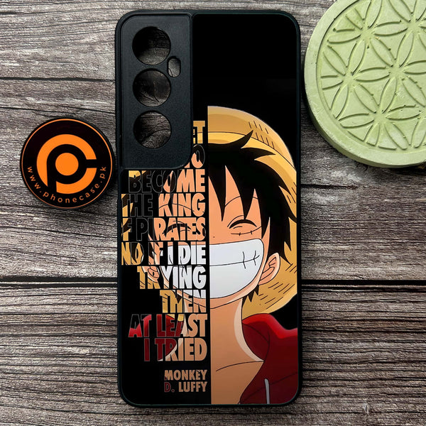 Realme C65  - Anime - Premium Metal Printed soft Bumper shock Proof Case