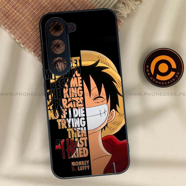 Tecno Spark 40 Pro - Anime - Premium Metal Printed soft Bumper shock Proof Case