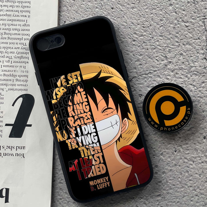 iPhone 7/8 - Anime - Premium Metal  Printed soft Bumper shock Proof Case  CS-45430