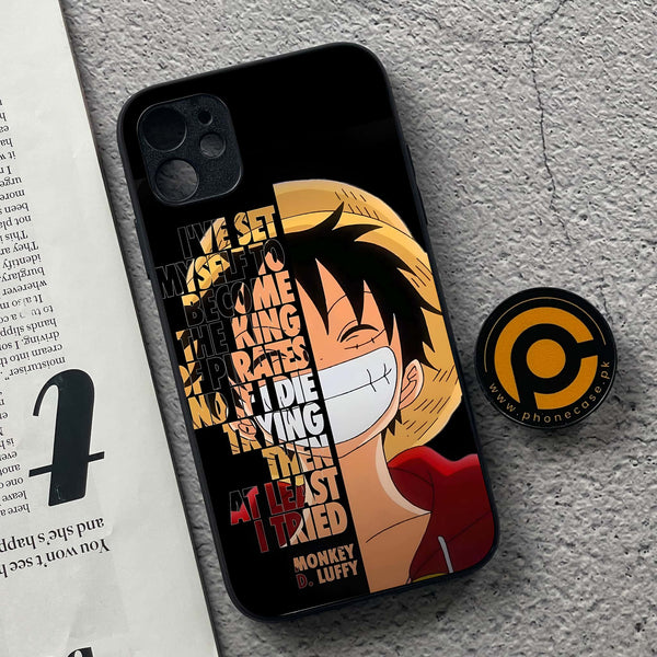 iPhone 11 - Anime - Premium Metal  Printed soft Bumper shock Proof Case