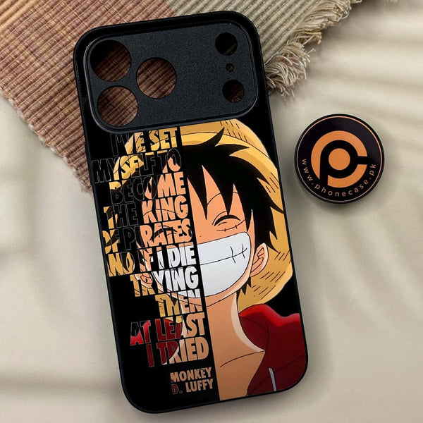 iPhone 17 Pro Max - Anime - Premium Metal Printed soft Bumper shock Proof Case