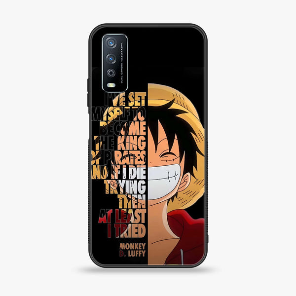 Vivo Y11s - Anime -  Premium Printed Metal soft Bumper shock Proof Case