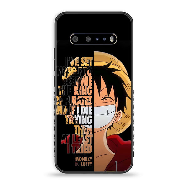 LG V60 - Anime - Premium Printed Glass soft Bumper Shock Proof Case