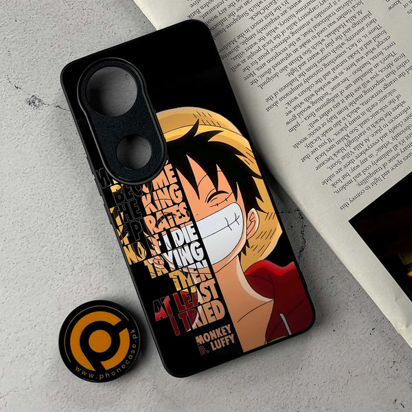Vivo V50 - Anime - Premium Metal Printed Soft Bumper Shockproof Case