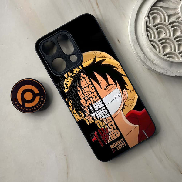 Oppo Reno 14 5G - Anime - Premium Metal Printed soft Bumper shock Proof Case