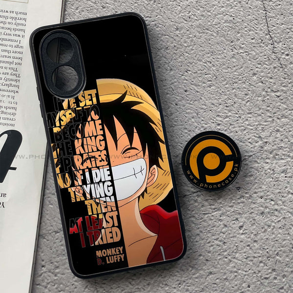 Oppo A18 4G - Anime -  Premium Printed Metal soft Bumper shock Proof Case