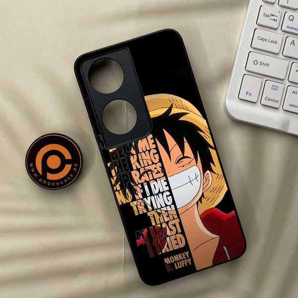 Honor x7b - Anime - Premium Metal Printed soft Bumper shock Proof Case