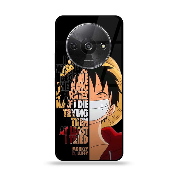 Xiaomi Redmi A3 - Anime -  Premium Printed Metal soft Bumper shock Proof Case