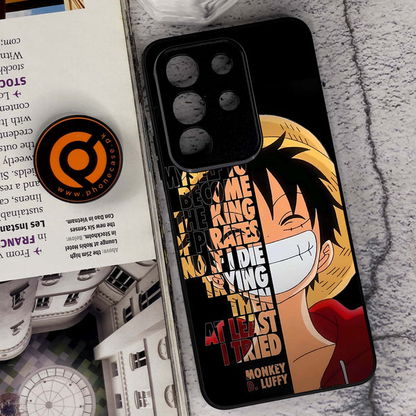 Vivo Y29 4G - Anime - Premium Metal Printed soft Bumper Shock Proof Case