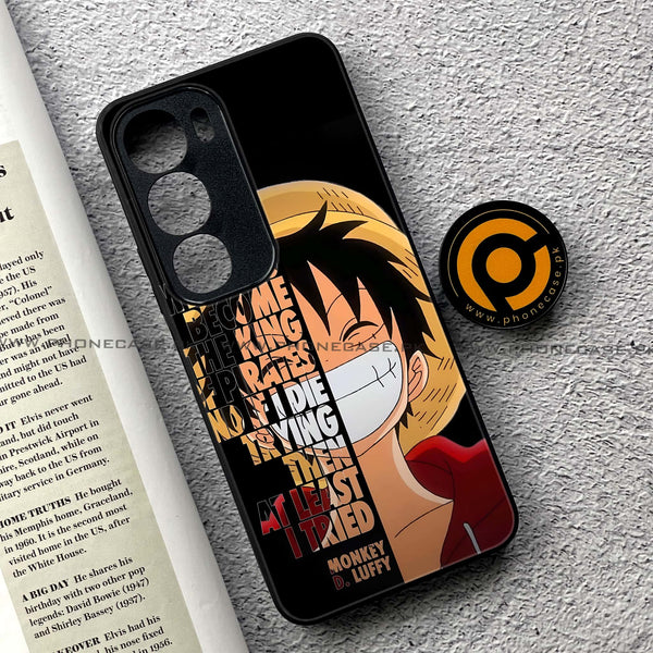 Vivo Y19s Pro - Anime - Premium Metal Printed soft Bumper shock Proof Case
