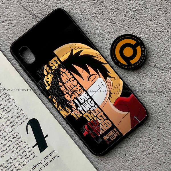 Samsung Galaxy A10 - Anime - Premium Printed Metal soft Bumper shock Proof Case