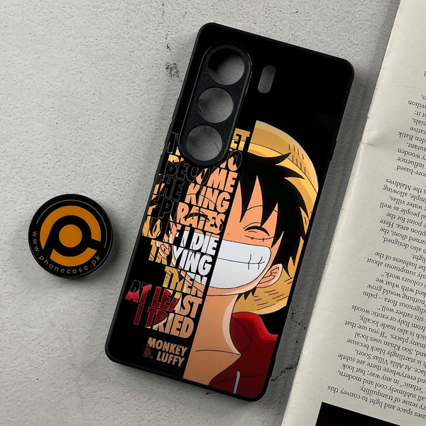 Tecno Camon 40 - Anime - Premium Metal Printed Soft Bumper Shockproof Case