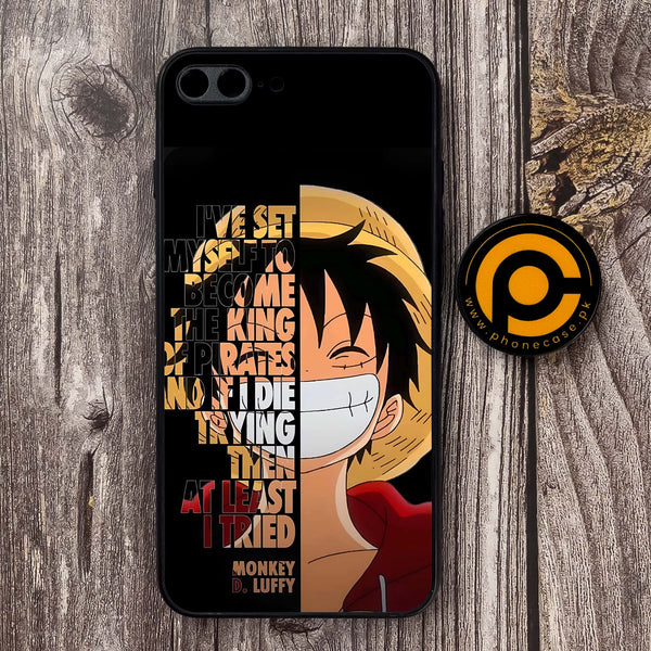 iPhone 7 Plus - Anime - Premium Metal Printed soft Bumper shock Proof Case