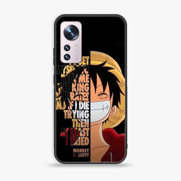 Xiaomi 12 Pro - Anime -  Premium Printed Metal soft Bumper shock Proof Case