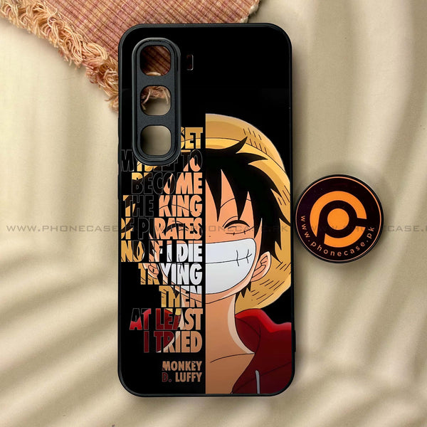 Infinix Hot 60 Pro Plus - Anime - Premium Metal Printed soft Bumper shock Proof Case